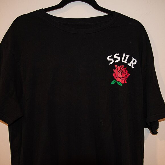 SSUR T-Shirt Black Mens size 2XL - Picture 1 of 2